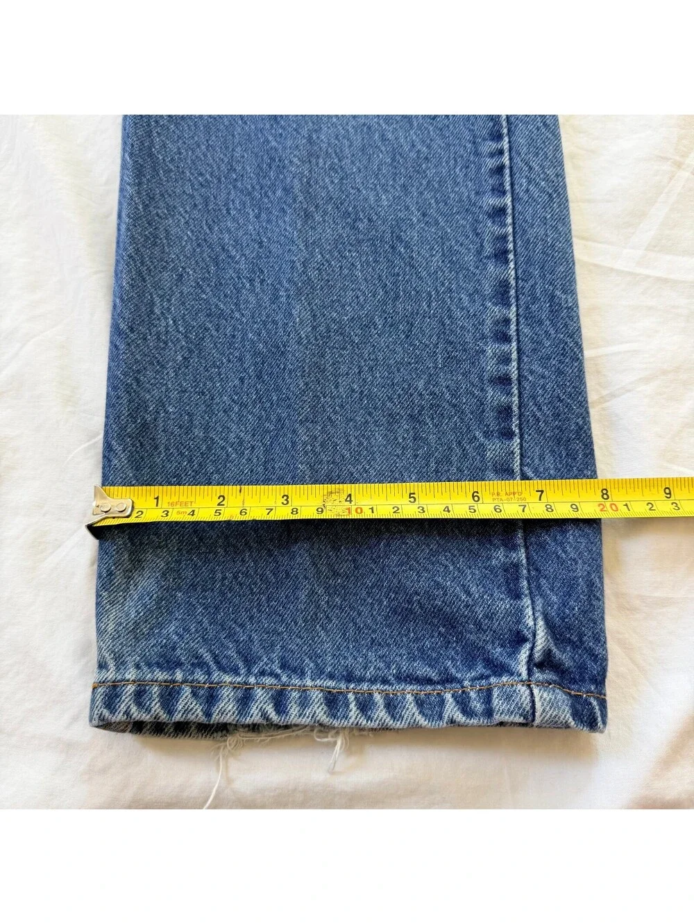 Vintage 1995 Levi's 505 Orange Tab Jeans Mens 34x30 Regular Straight Denim